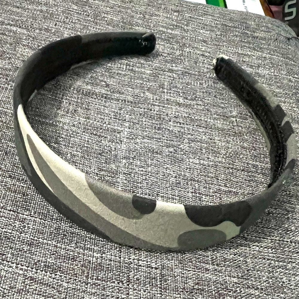 Army print headband